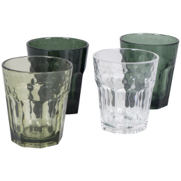 Jeu de verres Bo-Camp Tumbler Mix & Match 200 ml - 4ks green Green
