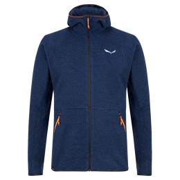 Sweat-shirt homme Salewa Nuvolo Pl M Jkt 2022 bleu foncé dark denim melange