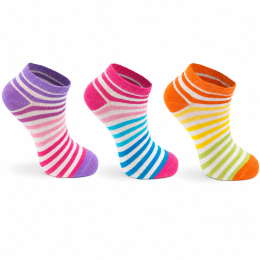 Chaussettes basses pour enfant Pidilidi 3pack PD0130-01
