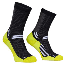 Chaussettes High Point Trek 4.0 Socks noir / jaune Black / Celery