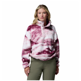 Sweat-shirt femme Columbia Helvetia™ II Printed Cropped Half Snap