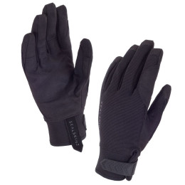 Gants femme SealSkinz Womens Dragon Eye vert Black/Charcoal