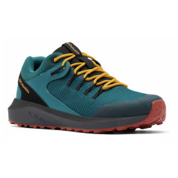 Chaussures homme Columbia Trailstorm Waterproof bleue DeepWaveBrightGold
