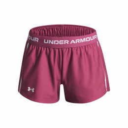 Short enfant Under Armour G Tech Play Up Short-RED violet foncé / rose Red