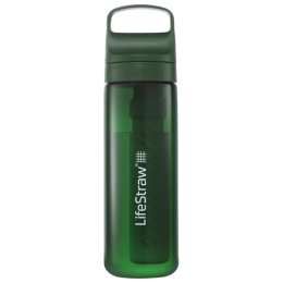 Bouteille filtrante LifeStraw Go 2.0 Water Filter Bottle 650 ml vert foncé Terrace Green