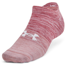 Jeu de chaussettes Under Armour Essential No Show 3pk rose Pink Elixir / White / White
