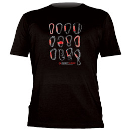 T-shirt homme Direct Alpine Flash vert Black(Carabiners)