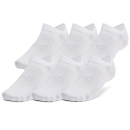 Jeu de chaussettes Under Armour Essential No Show 6pk blanc wht