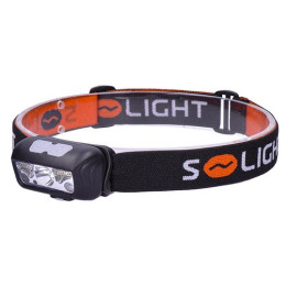 Lampe frontale Solight Lampe rechargeable LED 150 + 100lm