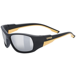 Lunettes sport Uvex Sportstyle 514 noir / argenté Black Matt/Mirror Silver