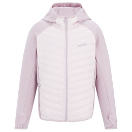 Veste enfant Regatta Junior Andreson Hybrid PowLilPinHze rose clair PowLilPinHze