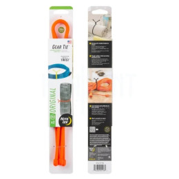 Fil de ligature Nite Ize Gear Tie 24" orange Oranžová