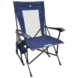 Chaise GCI RoadTrip Rocker bleue Navy Tobo