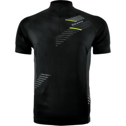 Maillot vélo homme Silvini Croce MD1204 vert BlackYellow