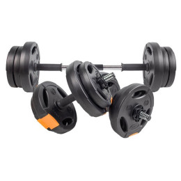 Haltères Dare 2b 15KG Weights Set vert Black