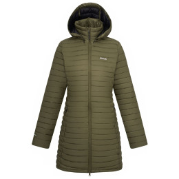 Manteau femme Regatta Selenar Long Length vert Olive Night