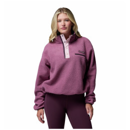 Sweat-shirt femme Columbia Helvetia™ II Cropped Half Snap Fleece