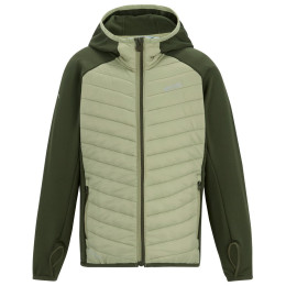 Veste enfant Regatta Junior Andreson Hybrid DkKhaki/LtSg vert DkKhaki/LtSg