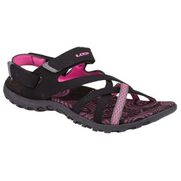 Sandales Loap Celia noir / rose Black/Magenta
