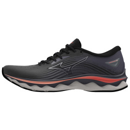 Chaussures de running femme Mizuno Wave Sky 6 vert Black/Quicksilver/HotCoral