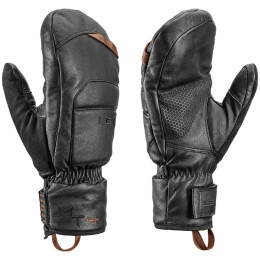 Gants ski Leki Montera Prime Mitt noir / brun black-dark brown
