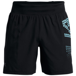 Short homme Under Armour SpeedPocket 7'' Short II vert Black / Cruise Blue / Reflective