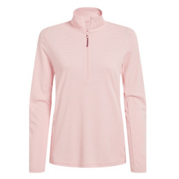 T-shirt femme Craghoppers NosiLife SolarShield+ Half Zip Top beige Sherbert