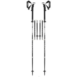 Bâtons randonnée Leki Micro Vario Carbon Strong vert BlackLightanthraciteWhite