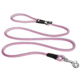 Laisse pour chien Curli Stretch Comfort Leash rose clair Pink