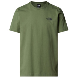 T-shirt homme The North Face M Mountain Sketch Ss Tee vert Bark Mist