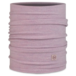 Foulard multifonctionnel Buff Merino Fleece Neckwarmer rose clair LILAC SAND