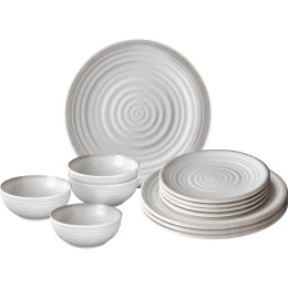 Set de vaisselle Brunner Savana Midday blanc