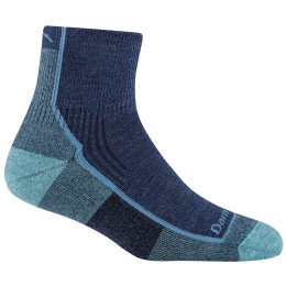 Chaussettes femme Darn Tough W Hiker Quarter Midweight With Cushion bleu blue jay