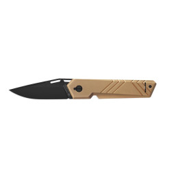 couteau pliant TB OUTDOOR Unboxer Everyday Carry Knife brun / noir