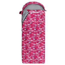 Sac de couchage enfant Loap Ricco Ponny rose Pink