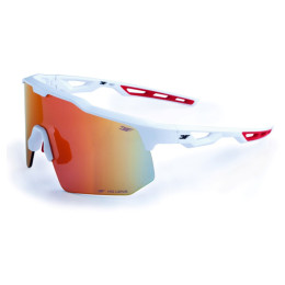 Lunettes soleil 3F Horizon blanc / orange