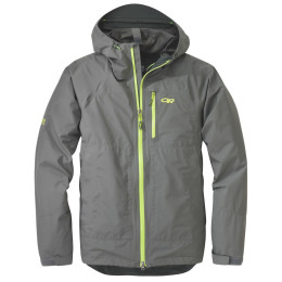 Veste homme Outdoor Research Foray jacket (S18) gris / jaune Pewter/LemonGrass