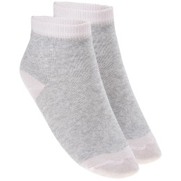 Chaussettes enfant Bejo Calzetti Short Jrb gris / rose Grey Melange/Pink