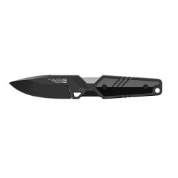 Couteau TB OUTDOOR Monobloc Knife Impact 127 Black Pvd G10 noir