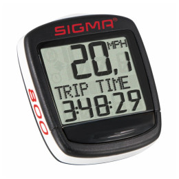 Compteur vélo Sigma BaseLine 800 vert