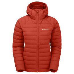 Doudoune femme Montane Resolve Hoodie rouge Saffron Red