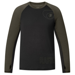 T-shirt homme Rafiki Zenith M noir/vert raven/tarmac