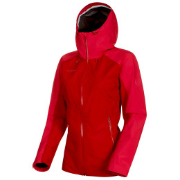 Veste femme Mammut Convey Tour HS Hooded Jck. W rouge ScooterDragonFruit
