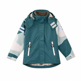 Veste enfant DucKsday Detachable Fleece Jacket Breeze vert Dark Green