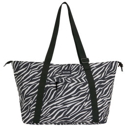 Sac de plage Regatta Boulder Tote noir / blanc Black White Zebra