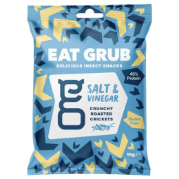 Grillons rôtis Eat Grub Salt and Vinegar