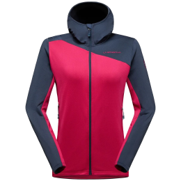 Veste polaire pour femme La Sportiva Cosmic Thermal Hoody W rose / bleu Azalea/Night Sky
