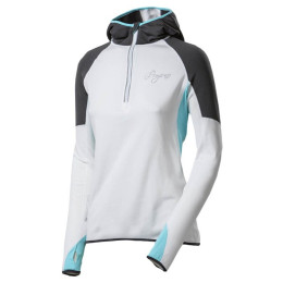 Sweat-shirt femme Progress Victoria 23PK blanc White/Gray/StModrá