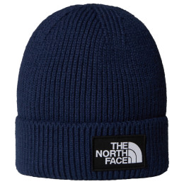 Bonnet homme The North Face Tnf Logo Box Cuffed Beanie bleu foncé Summit Navy