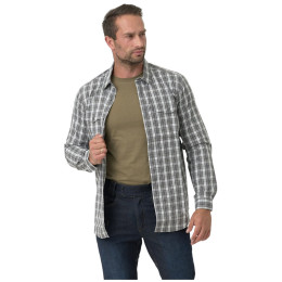 Chemise homme Helikon-Tex Covert Concealed Carry Shirt gris / blanc Foggy Grey Plaid